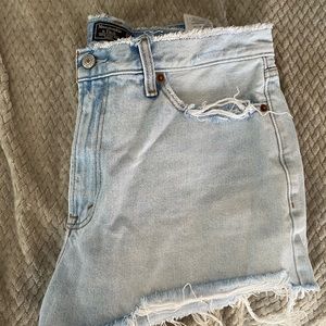 Abercrombie high waisted shorts